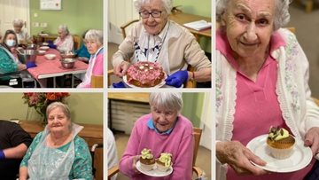 Westbury Residents take part in baking competition